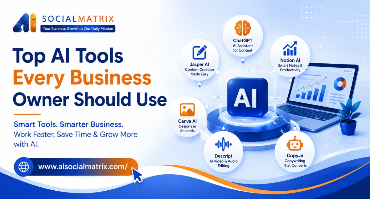 Top AI Tools Every Business Owner Should Use