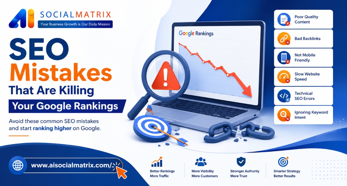 SEO Mistakes That Are Killing Your Google Rankings