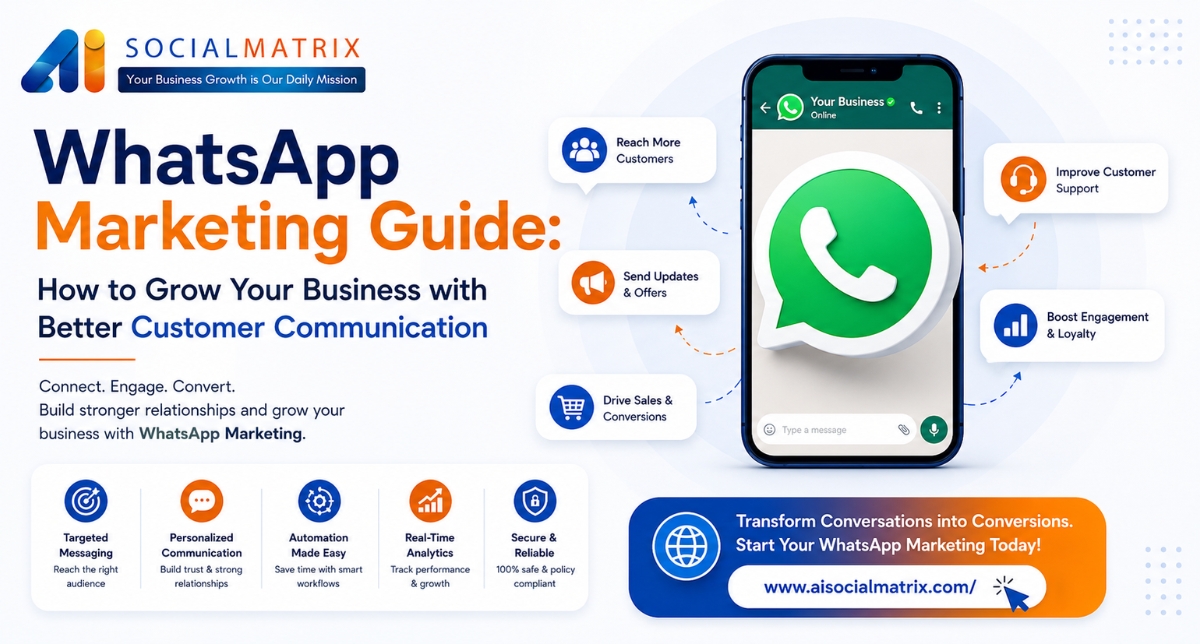 WhatsApp Marketing Guide: How to Grow Your Business with Better Customer Communication