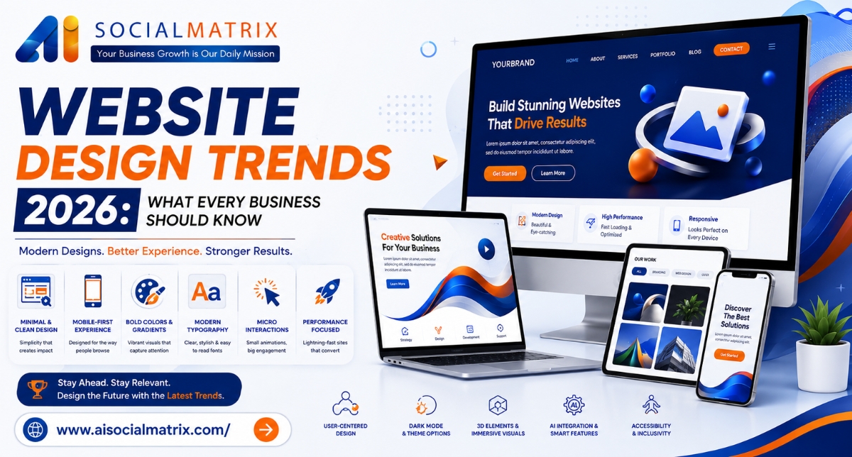 Website Design Trends 2026: What Every Business Should Know summary